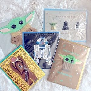 NWT PAPYRUS STAR WARS BIRTHDAY CARD BUNDLE